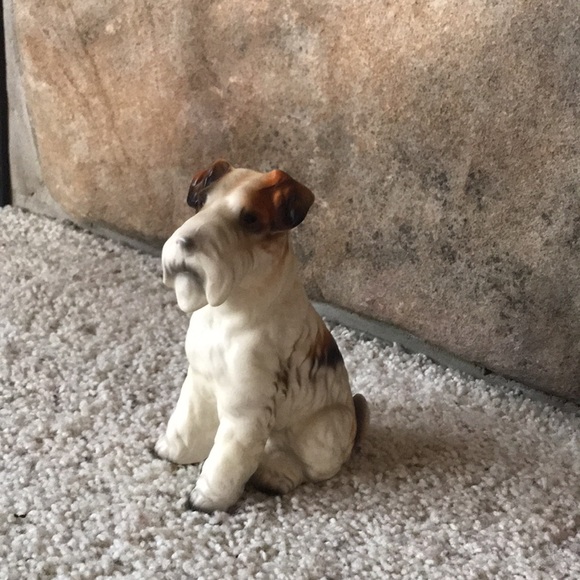 Vintage wire haired fox terrier - Picture 14 of 16